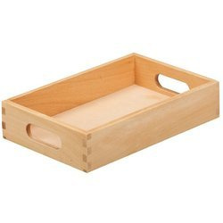 Tavă multifuncțională pentru transport, organizator din lemn, ZELLER