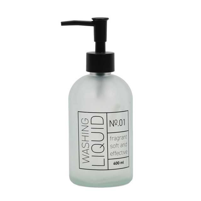 Dozator de sapun din sticla, 400 ml