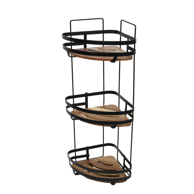 Raft colțar cu 3 niveluri Blackacia