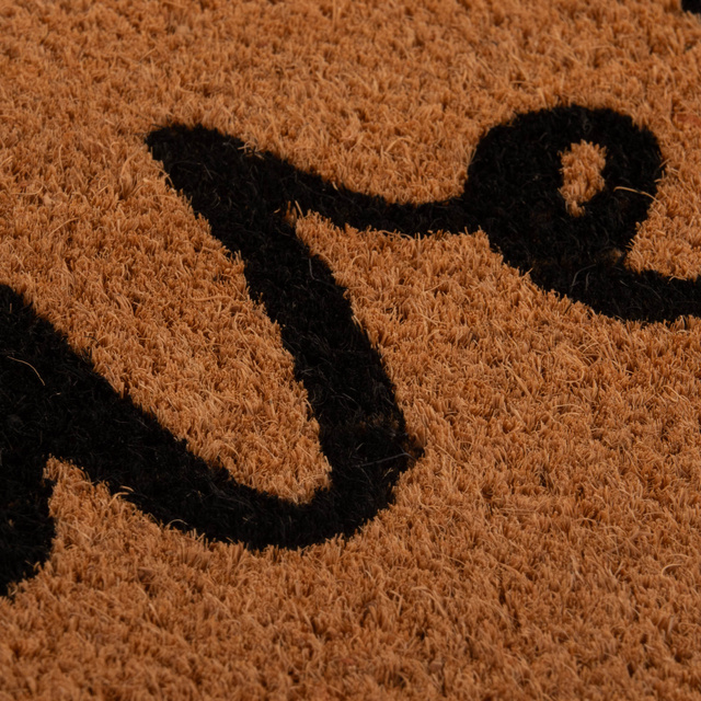 Covor de cocos, 45 x 75 cm, BINE AȚI VENIT