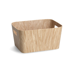 Cutie din carton durabil WOOD, 30,5 x 23 x 15 cm