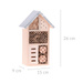 Casuta din lemn pentru insecte, 15 x 9 x 26 cm