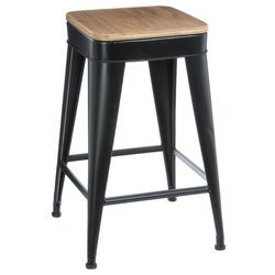 Scaun, 60x38x38cm, Negru, 60x38 cm, Atmosphera