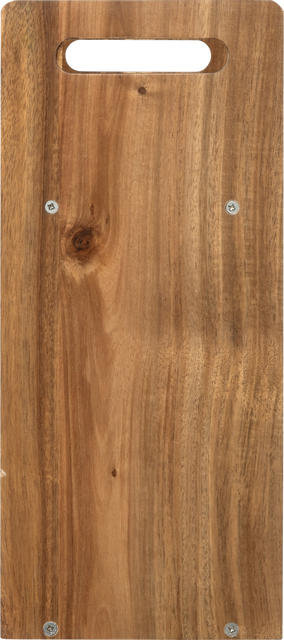 Raft din lemn pentru blatul de bucătărie NATU cu suport pentru prosoape de hârtie, 41 x 14,5 x 33 cm