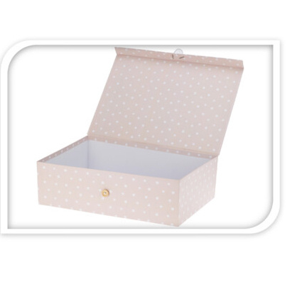 Set cutii de depozitare carton in diverse dimensiuni, 4 buc.