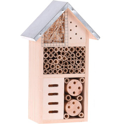 Casuta din lemn pentru insecte, 15 x 9 x 26 cm