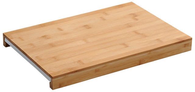 Tocator din bambus cu tava extensibila, 34 x 24 cm, Kesper