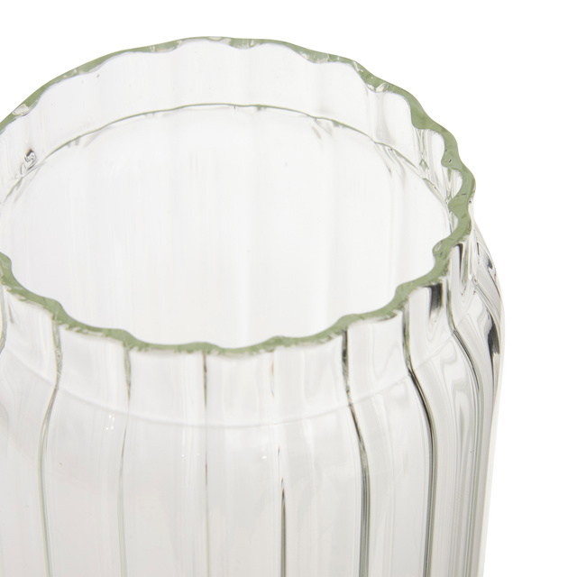 Recipient pentru spaghete HARMONY, sticlă ondulată, 1,3 l