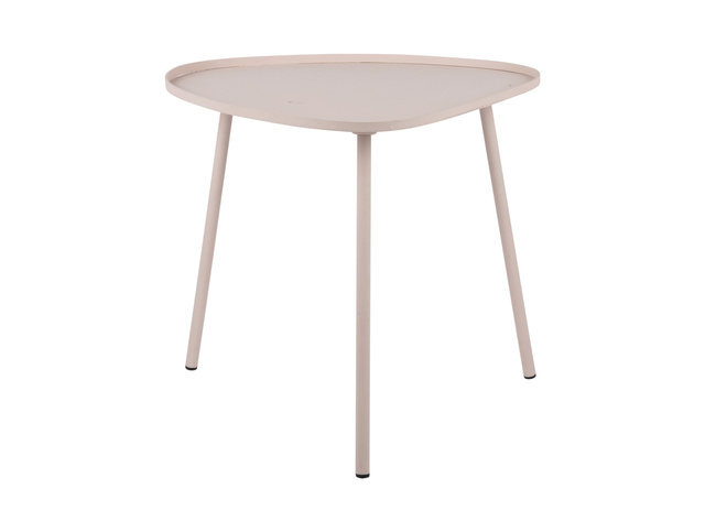 Masă de cafea metalică BOAZ, înălțime 43 cm