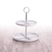 Platou din portelan cu 2 niveluri, 26 cm