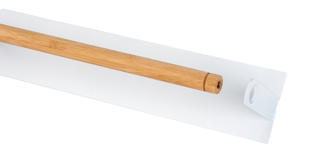 Suport magnetic pentru prosop de hartie MAGNA, bambus, 30 cm, WENKO