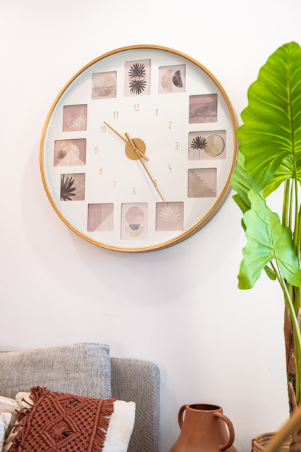 Perna decorativa cu franjuri Ali, macrame, margele, 40 x 40 cm