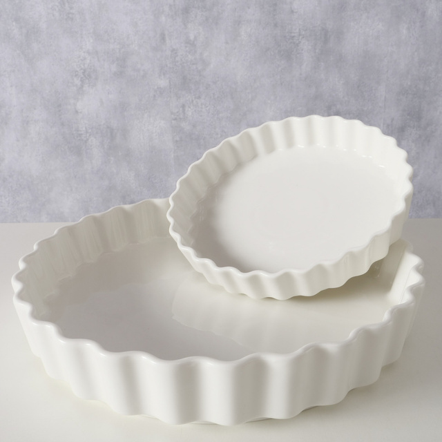 Forme din ceramica pentru tarta JOSY, 2 buc.