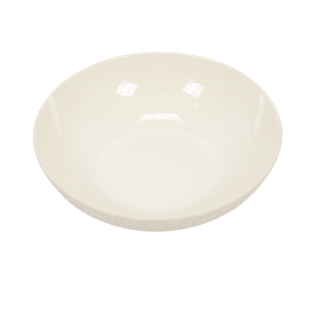 Farfurie adanca din portelan New Bone, Ø 20 cm