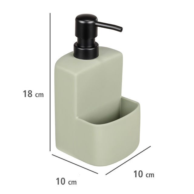 FESTIVAL dozator 2 în 1 pentru lichid de spălat și burete, WENKO