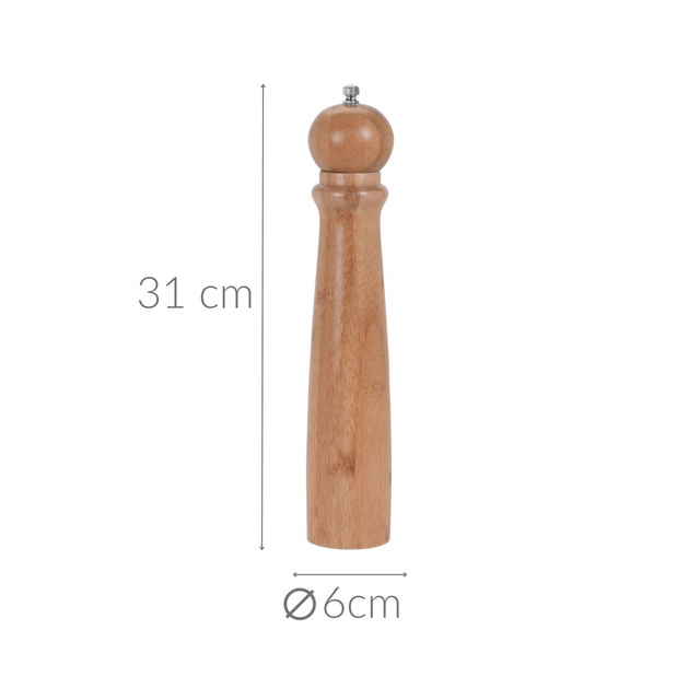 Rasnita piper, bambus