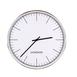 Ceas de perete pentru bucătărie, cadran minimalist, Ø 50 cm