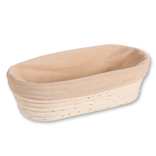Cos pentru aluat paine, oval 28 x 15 cm, Kesper