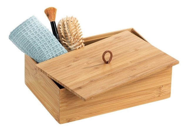 Organizator pentru baie TERRA, Bambus, 22x15x7 cm, WENKO