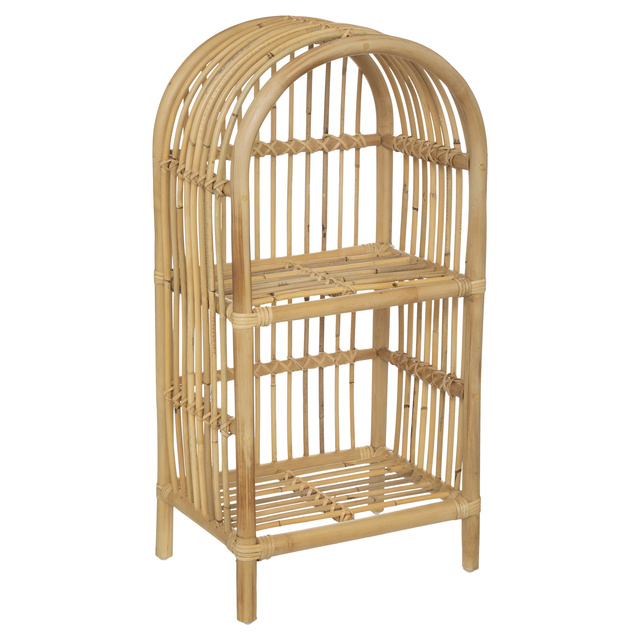 Biblioteca din rattan, 76 cm