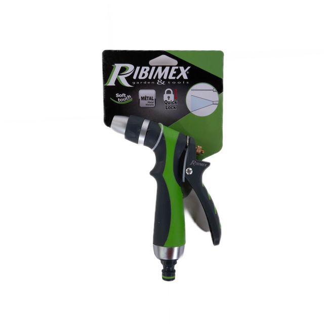 Capat pentru furtun de gradina RIBIMEX, duza reglabila