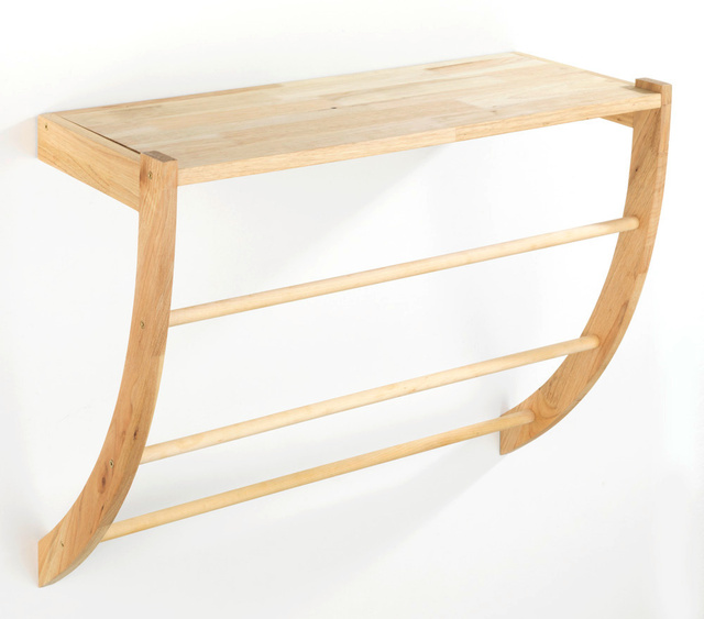 Suport pentru prosoape NORVEGIA, din lemn, WENKO