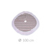 Covoras pentru brad SKIRT KNITTED, 100 cm
