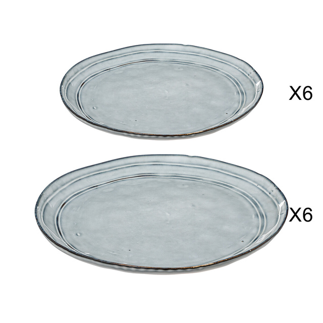 Set farfurii FLORE, 12 buc.