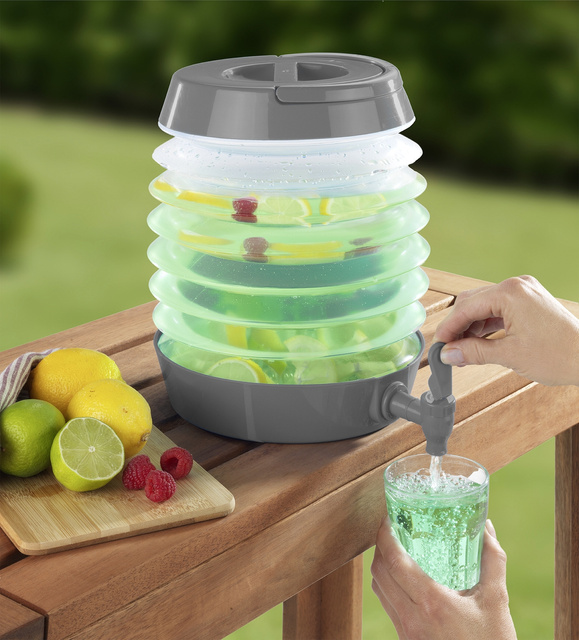 Dozator de băuturi cu robinet și mâner de transport, 40 x 12 cm, Maximex