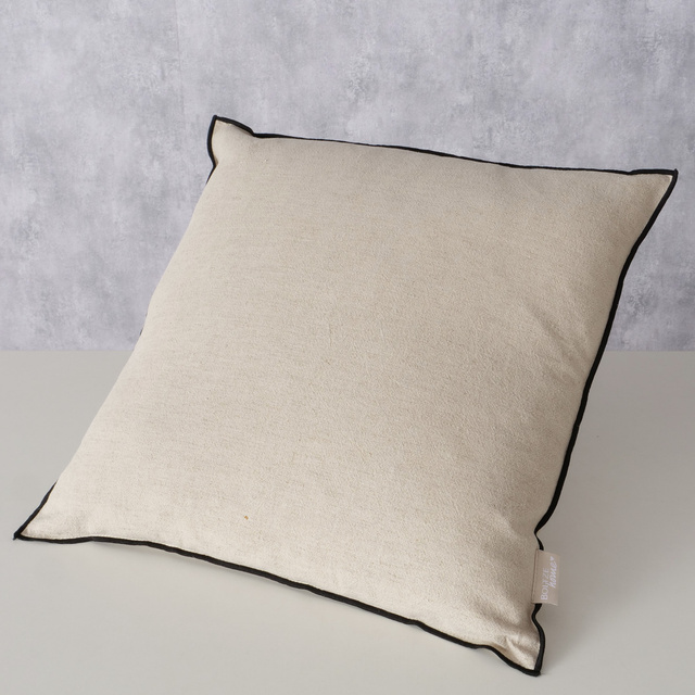 Perna decorativa JANEA cu piping, 45 x 45 cm