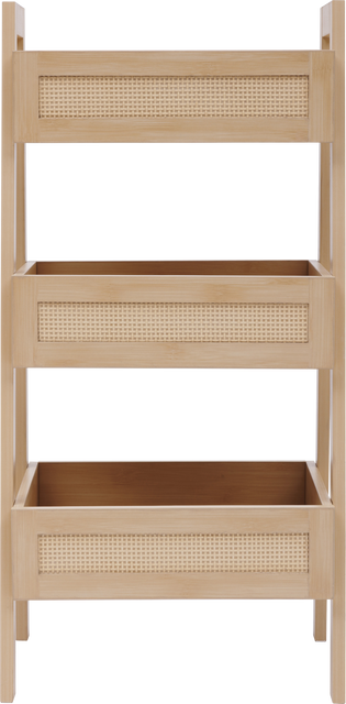 Raft cu polițe din împletitură vieneză CANE, 40 x 34,2 x 80 cm