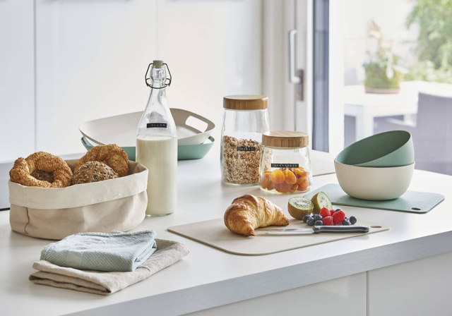 Coș pentru pâine, produse de panificație - Ø25x13 cm, ZELLER, bej