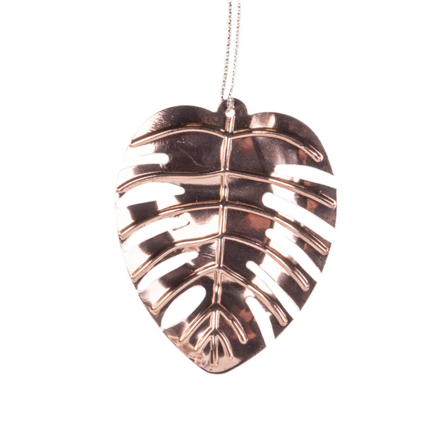 Decorațiuni de sărbătoare, pandantive cu frunze, pene, 4 buc.