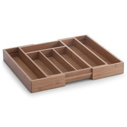 Container extensibil pentru tacâmuri, inserție pentru sertar, 29 - 40 x 33 x 5 cm, ZELLER