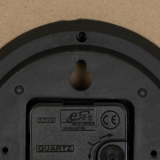 Ceas din lemn Ivana maro diametru 38 cm