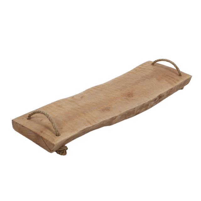 Tava din lemn pentru transportul si servirea meselor
