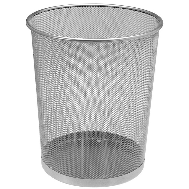 Coș de hârtie din plasă metalică