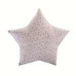 Perna decorativa din catifea cu model metalic