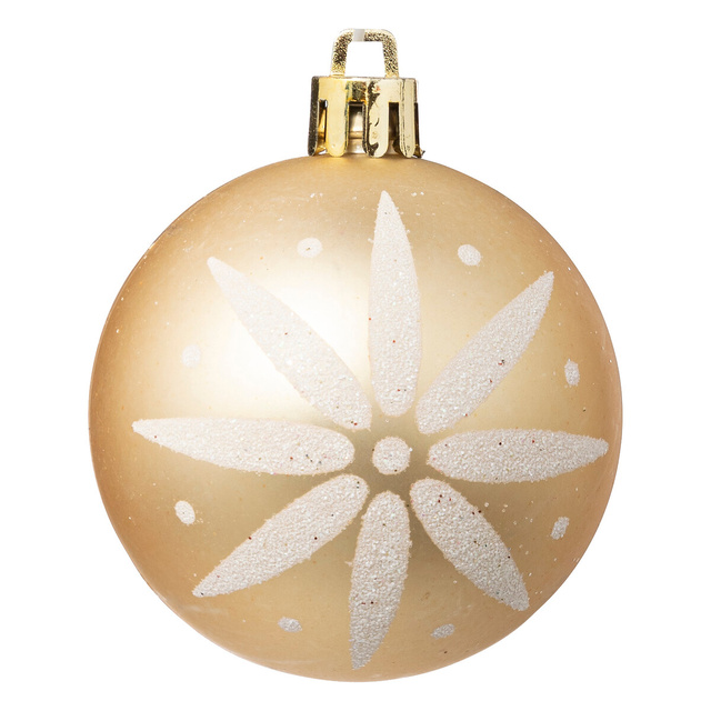 Set globulete aurii, modele diverse, Ø 6 cm