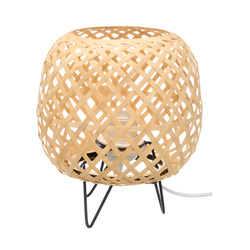 Felinar mare din bambus GLOW, Ø 18,5 x 44,5 cm