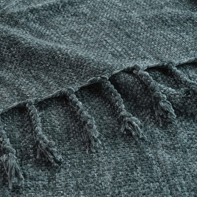 Cuvertura de pat cu franjuri MELISSA, 125 x 150 cm