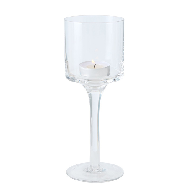 Sfeșnice de sticlă, trei înălțimi, AROSA