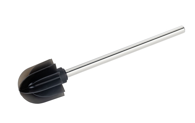 Perie de toaleta cu cap din silicon, Ø 7,5 cm, WENKO