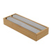 Dozator folie alimentara, doua compartimente, bambus, 35 x 13 cm