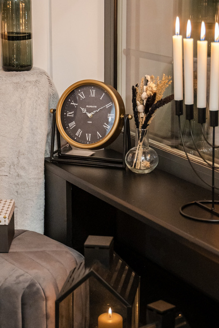 Vaza cu flori uscate SUBLIMA, 27 cm