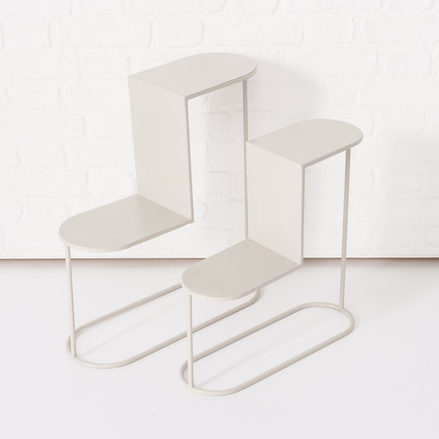 Suport pentru flori PLUTO, 2 buc inaltime 45-55 cm