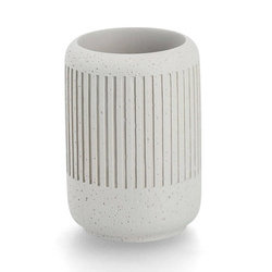 Pahar pentru periute de dinti CEMENT, Ø 7 cm