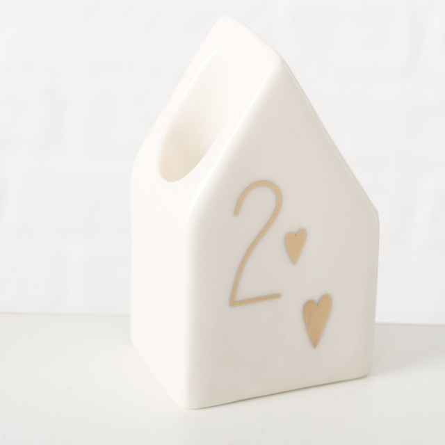 Set de suporturi pentru lumânări - căsuțe pentru lumânări de Advent HONTA, 4 buc.