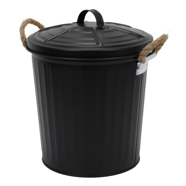 Coș de gunoi GARA, Negru, 6 L, WENKO