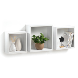 Rafturi cub suspendate, set de 3